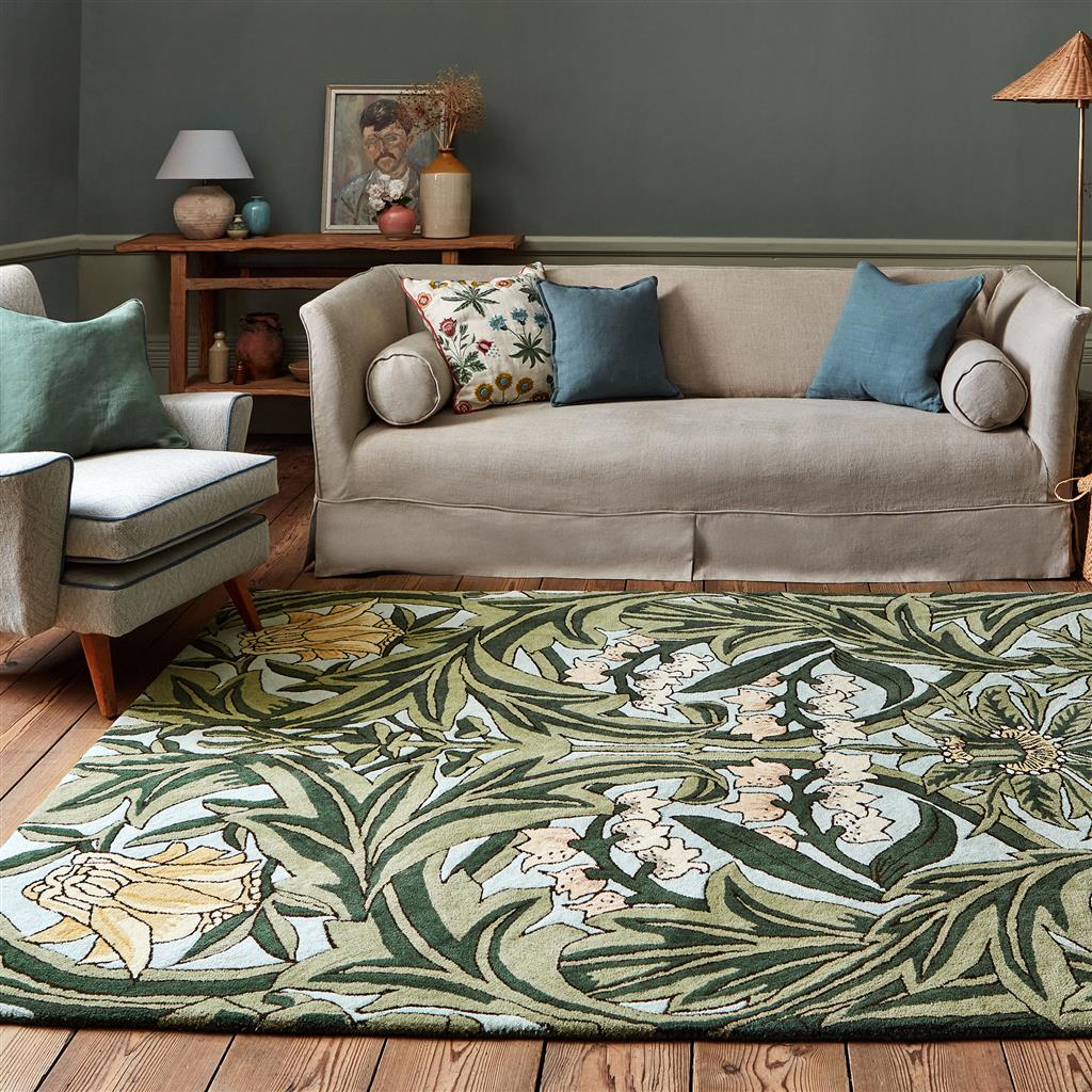 Dywan Bluebell Leafy Arb Gr 127607 | Rozmiar: 140 x 200 cm