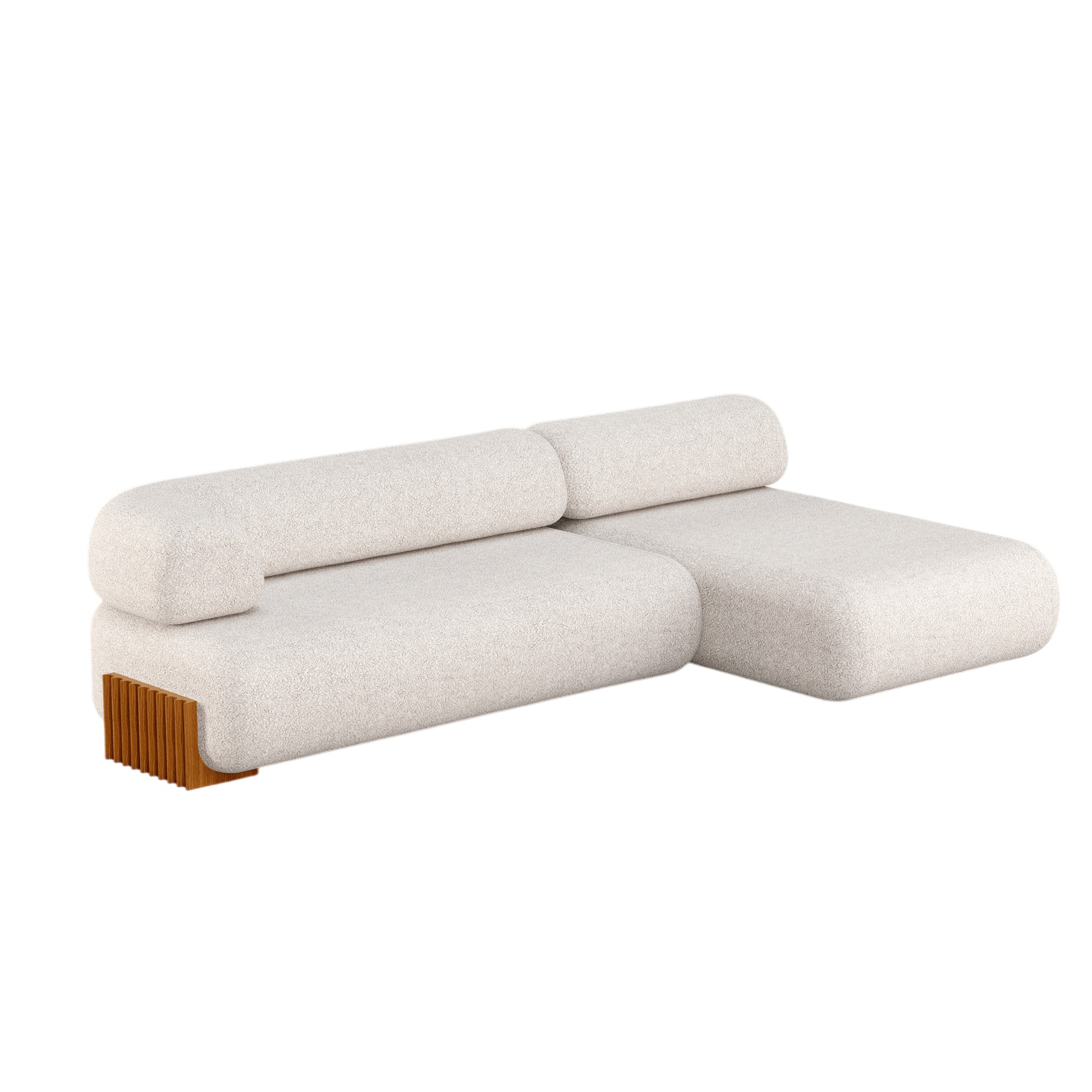 Drewniana sofa modułowa Carmel