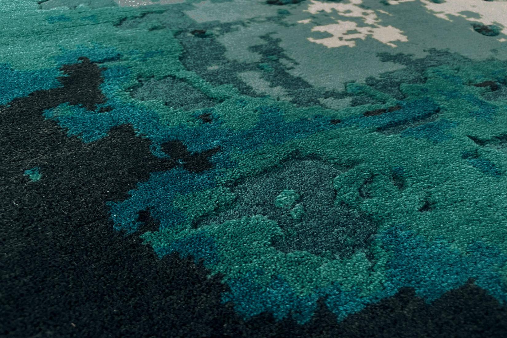Dywan Dip Deep Turquoise | Rozmiar: 300 x 400 cm