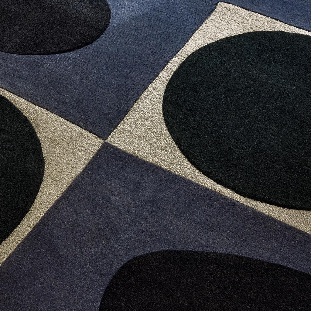 Dywan Spot Square Blue/Navy