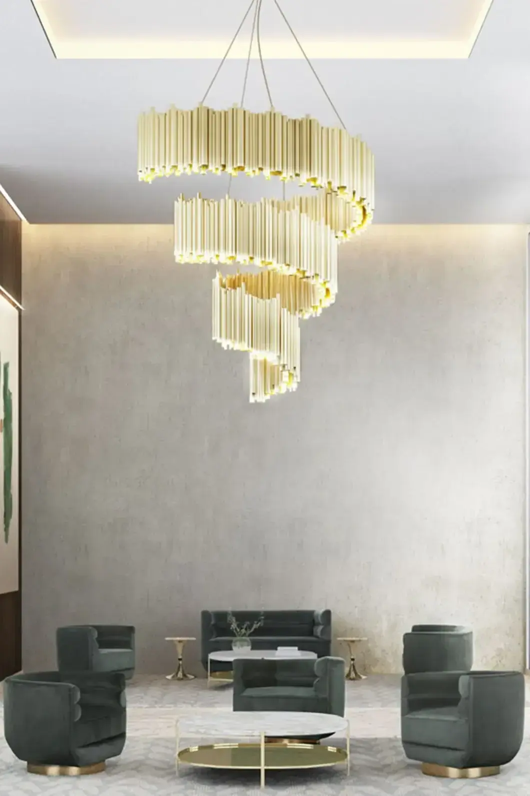 Żyrandol Harmony Spiral