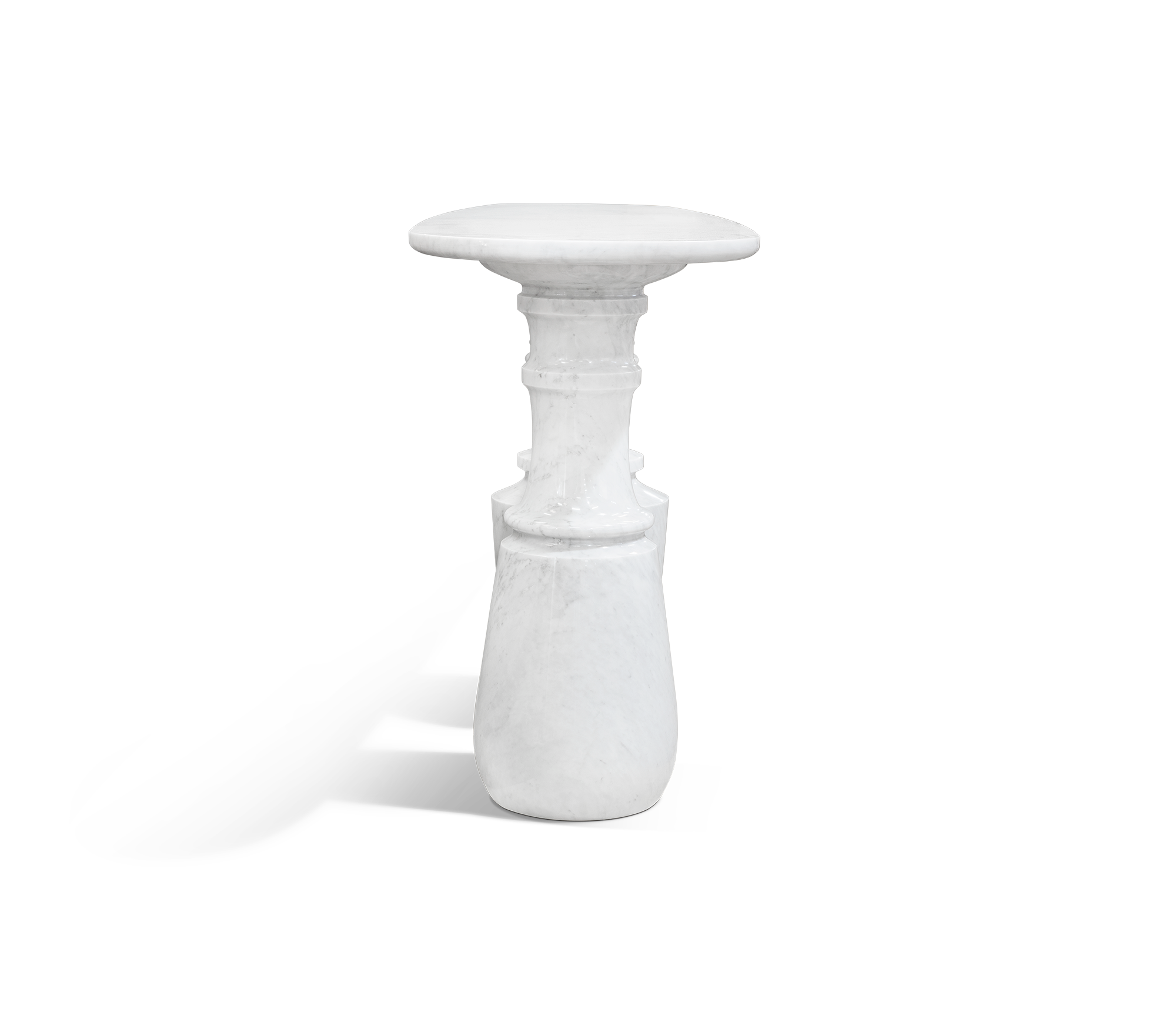 Konsola Obsidian z marmuru Carrara