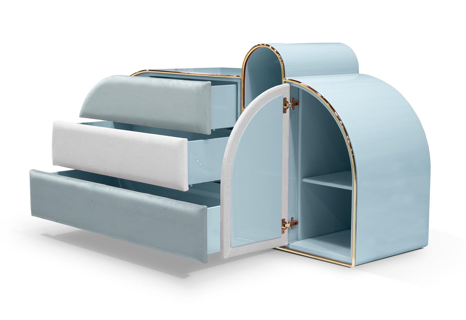 Potrójna komoda Candy Coated