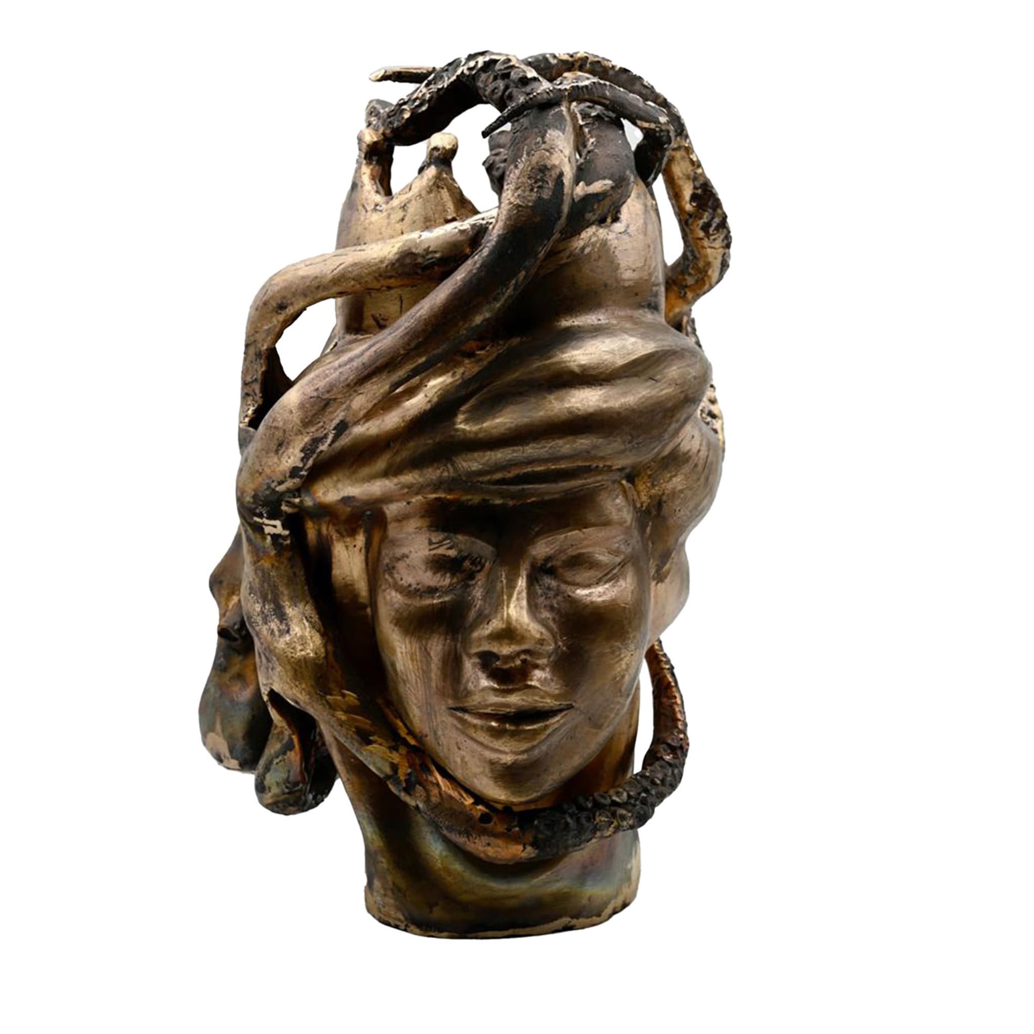 Ręcznie wykonana rzeźba z brązu