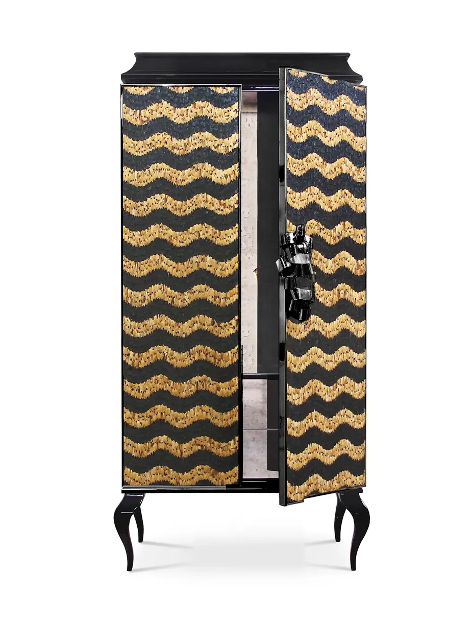 Szafka Mirage z piór karmelowych