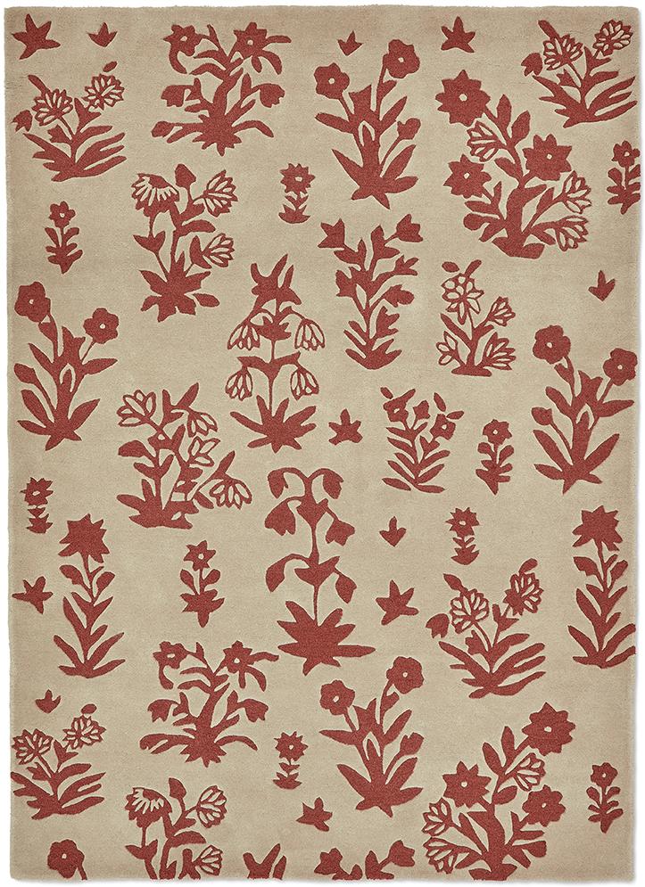 Dywan Woodland Glade Linen/Russet Br. 146801 | Rozmiar: 140 x 200 cm