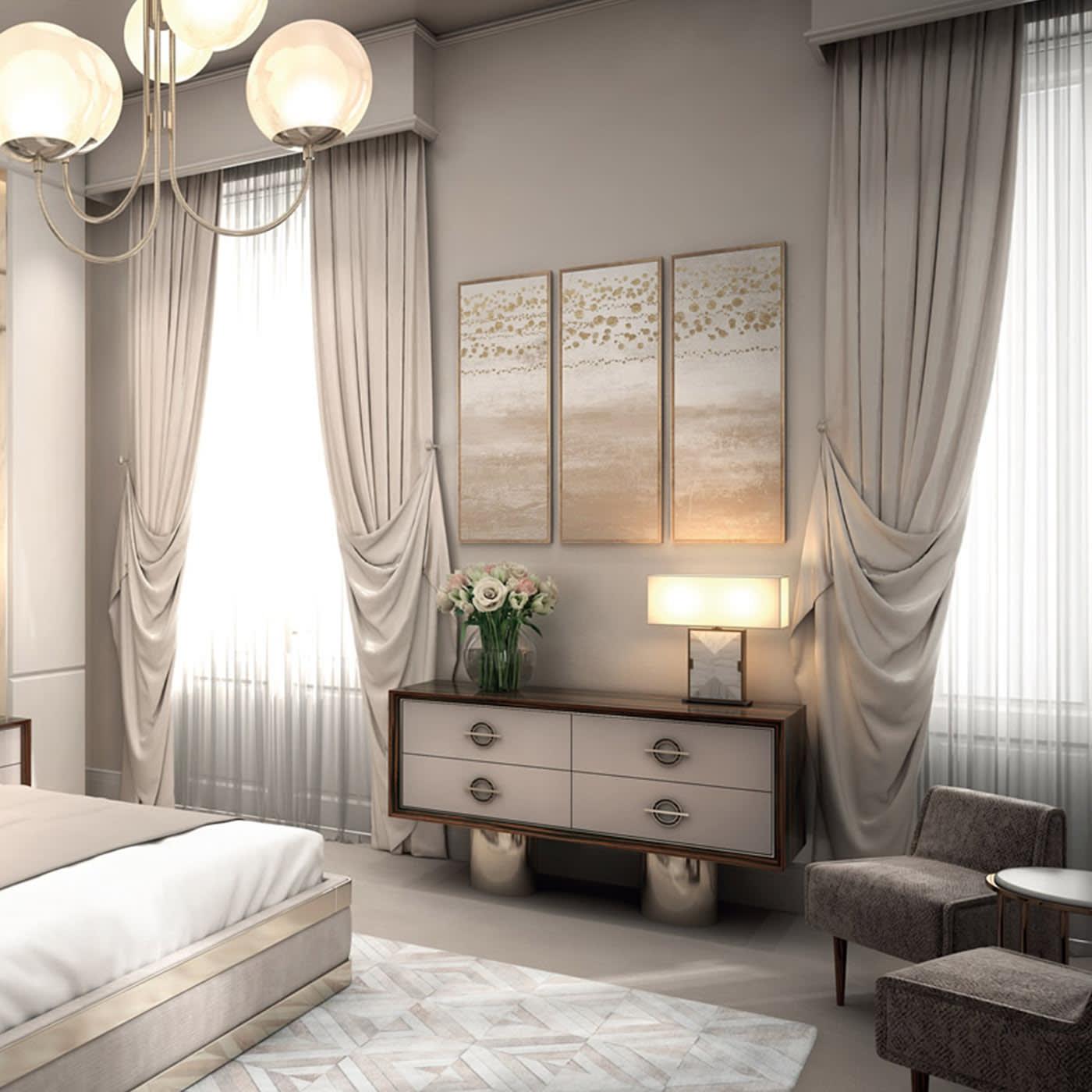 Komoda Dylan nowoczesna luksusowa