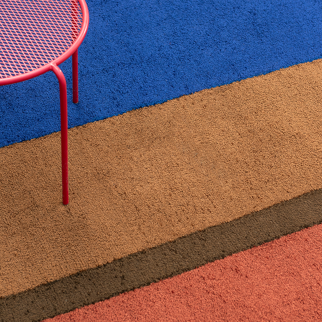 Dywan Uliczny Habitat Festival Stripe Blu 496518 | Rozmiar: 200 x 280 cm