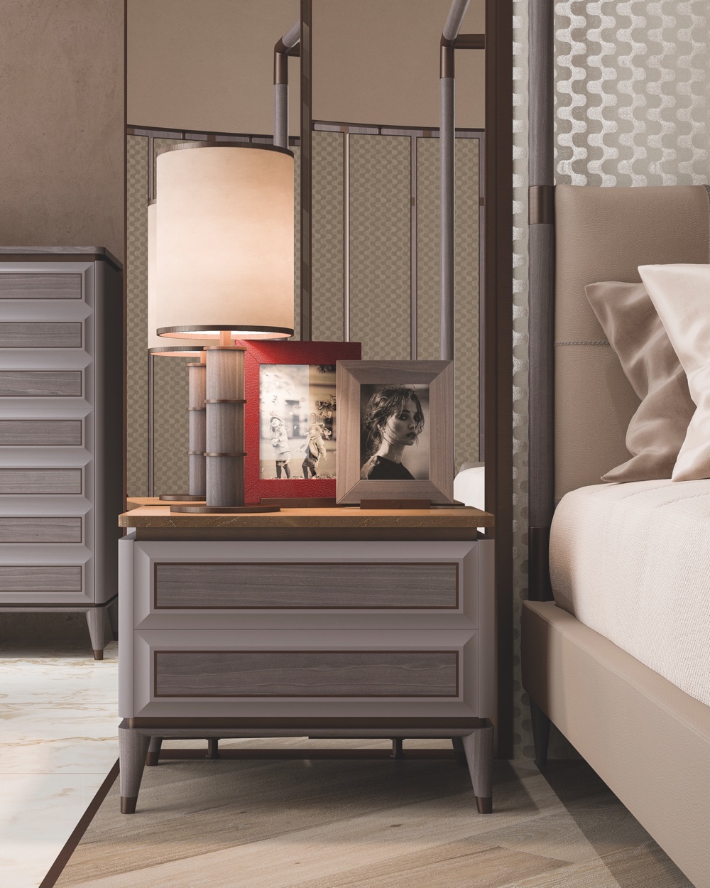 Szafka nocna Blue Moon