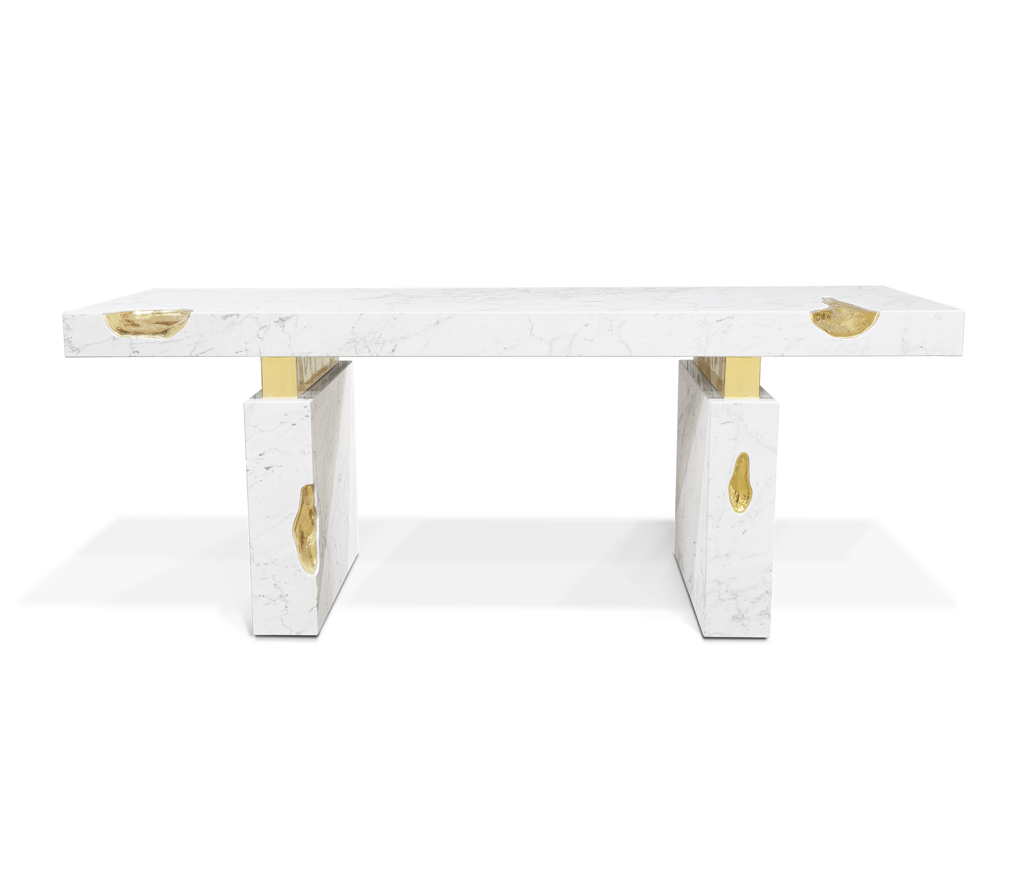 Biurko Dominion z marmuru Estremoz