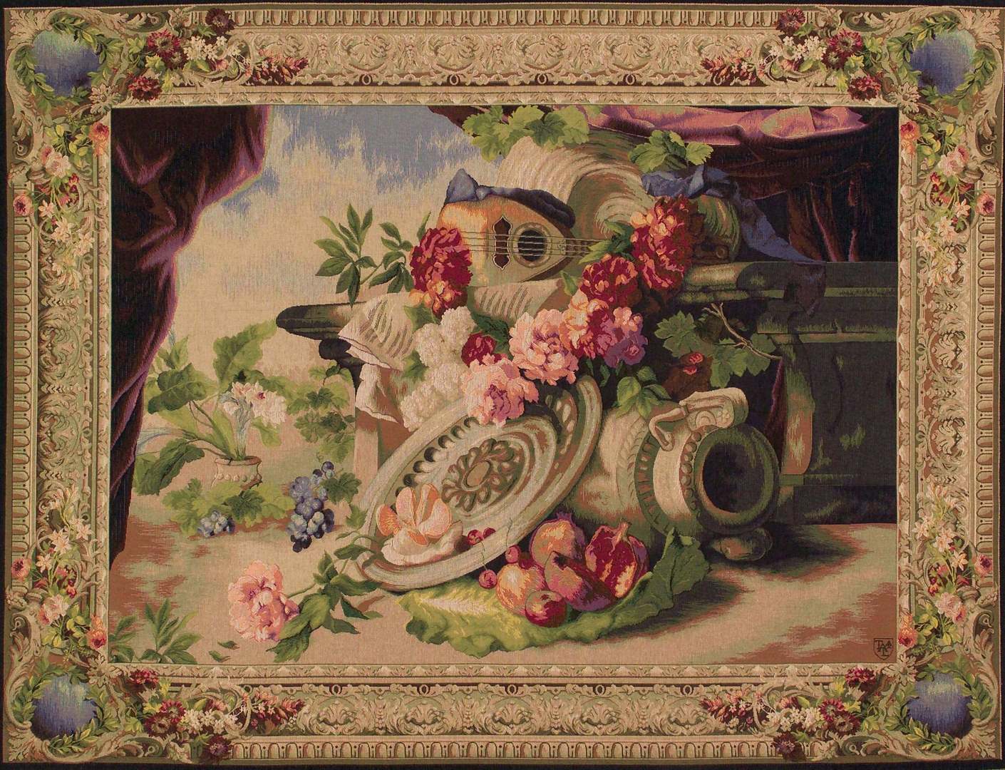 Gobelin Mandolin | Rozmiar: 85 × 110 cm