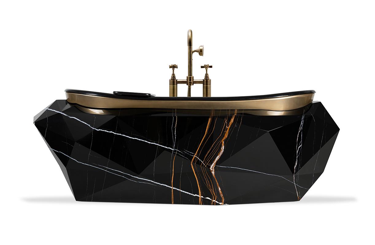 Wanna z imitacji marmuru Gemstone