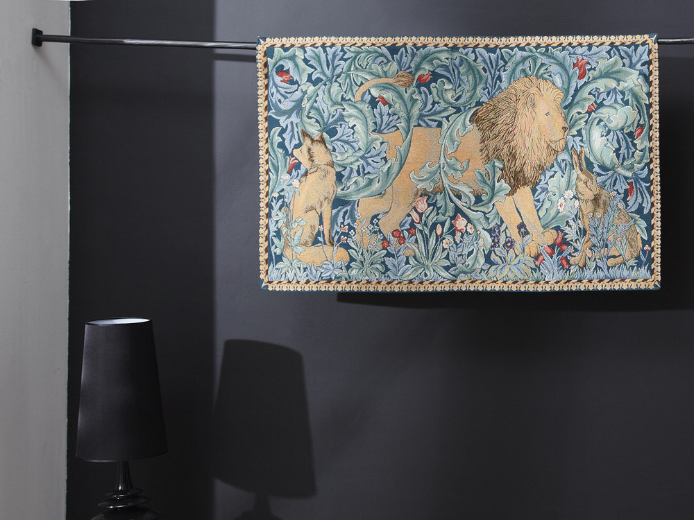 Gobelin The Forest Lion W. Morris | Rozmiar: 75 x 120 cm