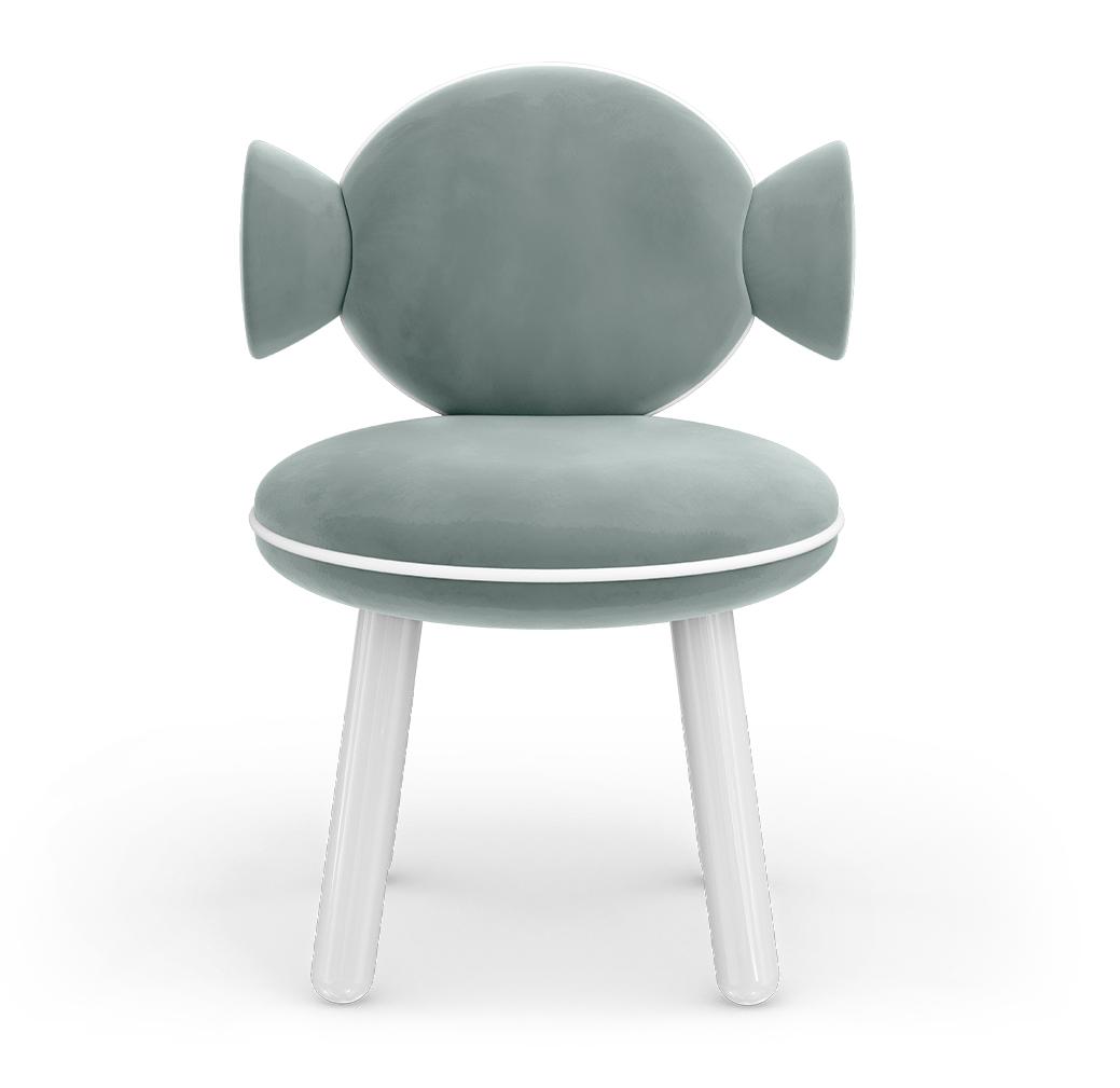 Niebieski puf Lollipop