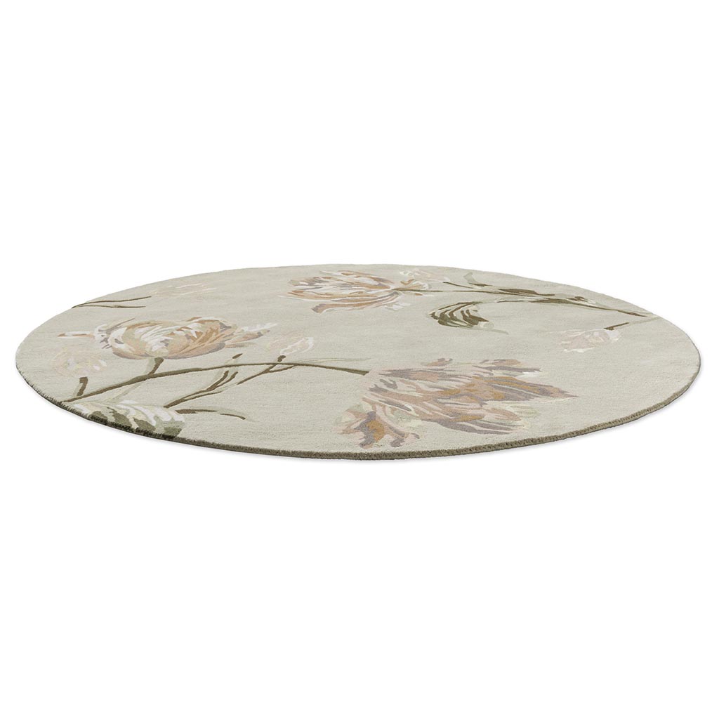 Dywan Gosford Natural/Sage Green Round | Rozmiar: Ø 200 cm