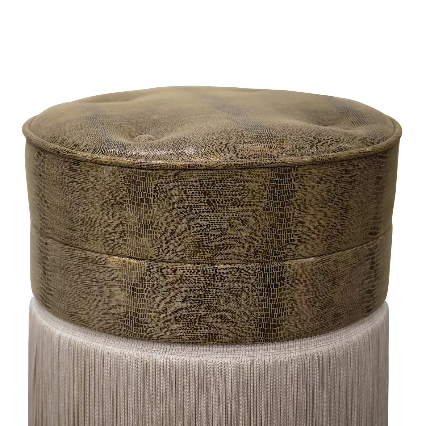 Taboret skórzany Sophia