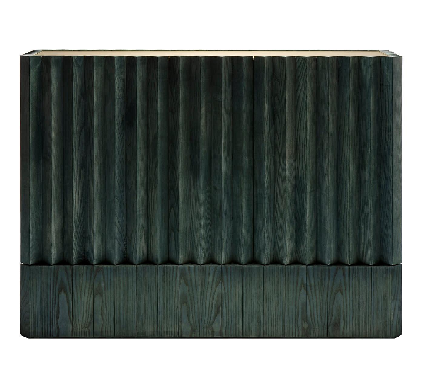 Elegancki Zielony Kredens