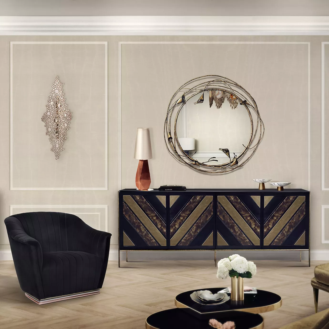 Kinkiet Eternelle Sculpture