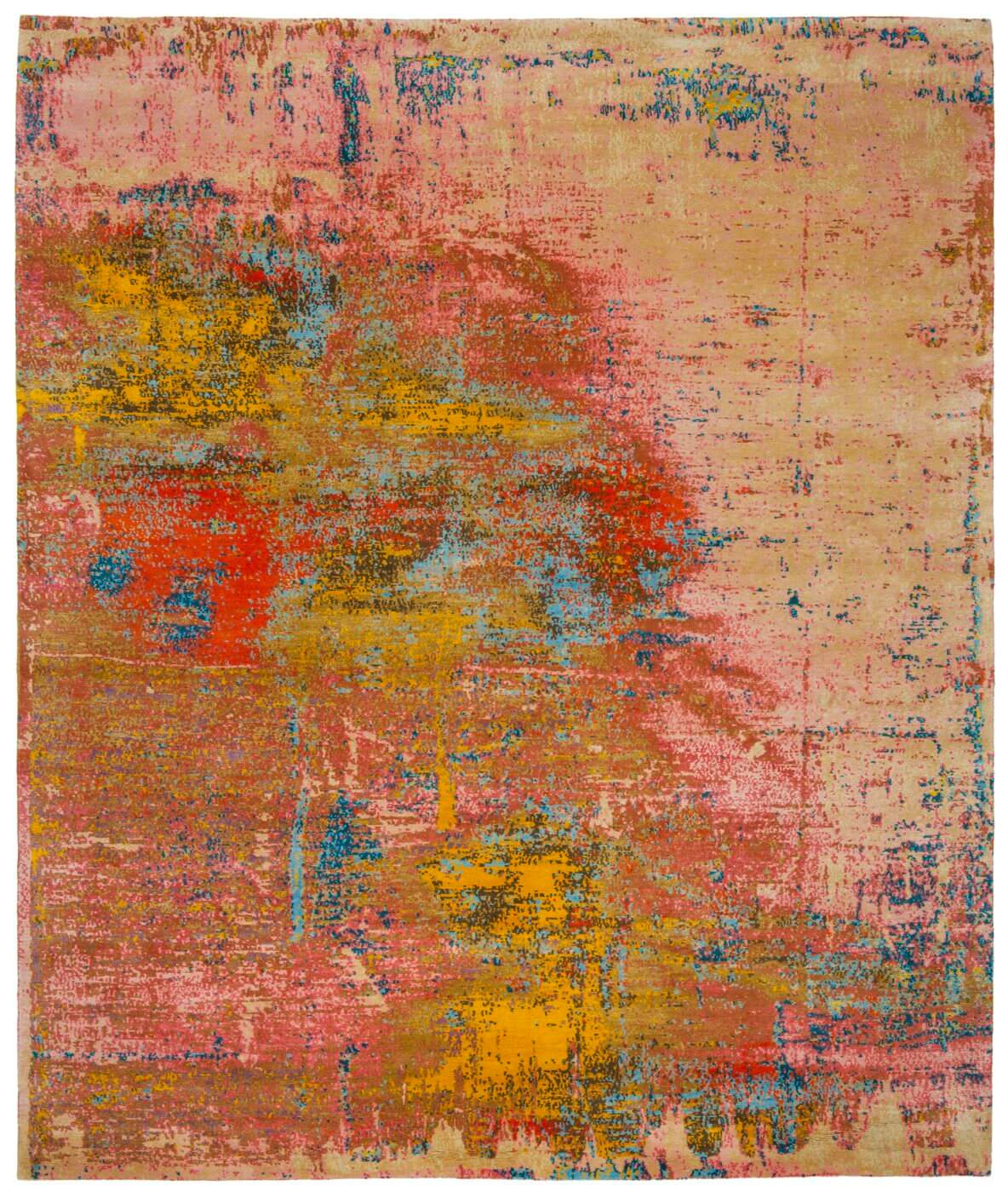 Dywan Artwork 22 Multicolor Pink | Rozmiar: 250 x 300 cm