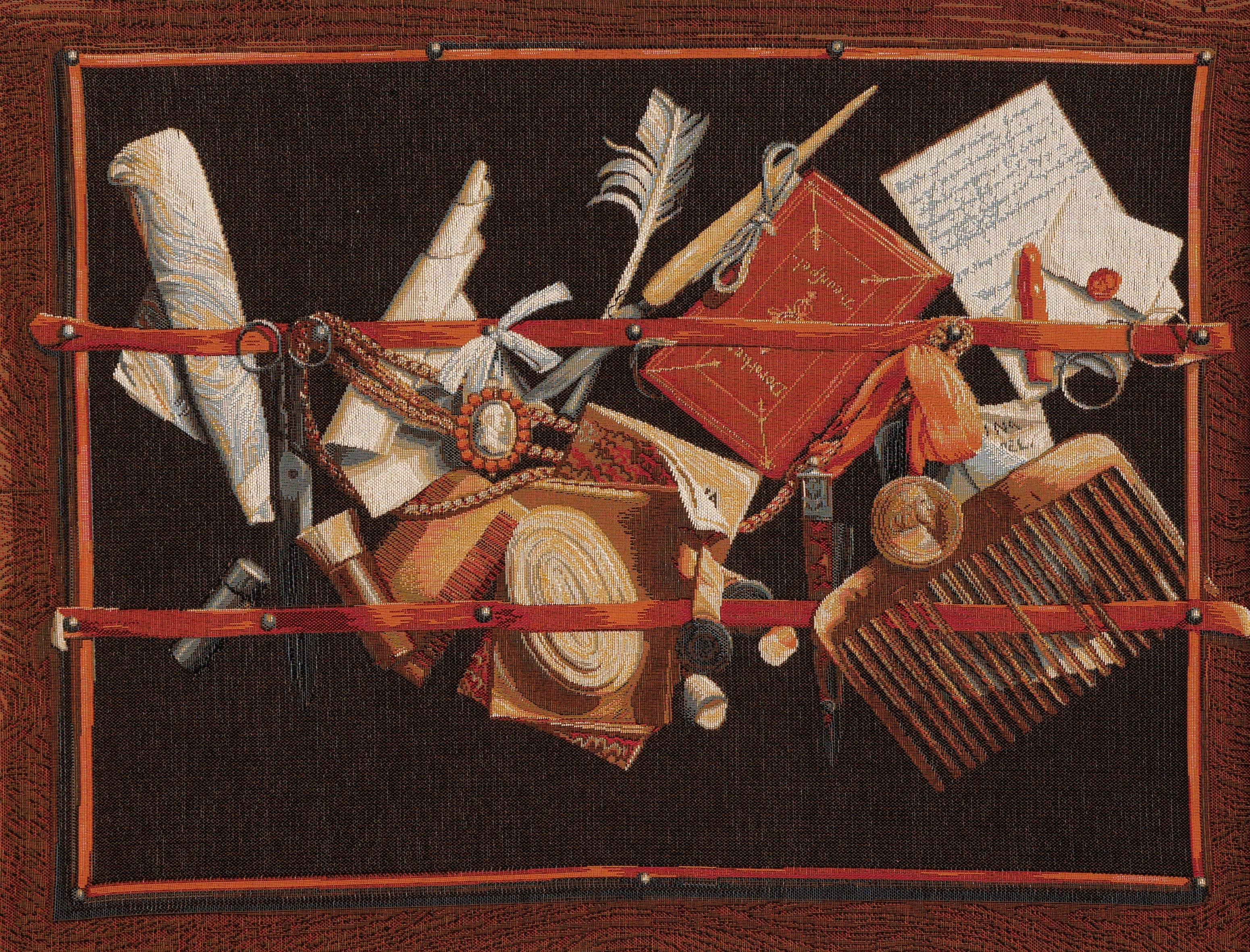 Gobelin Cabinet of Curiosities E. Collier | Rozmiar: 50 × 67 cm