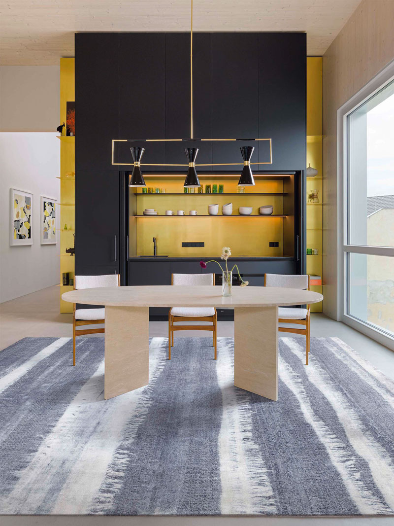 Dywan Sky No. 01 BlueGrey | Rozmiar: 170 x 240 cm