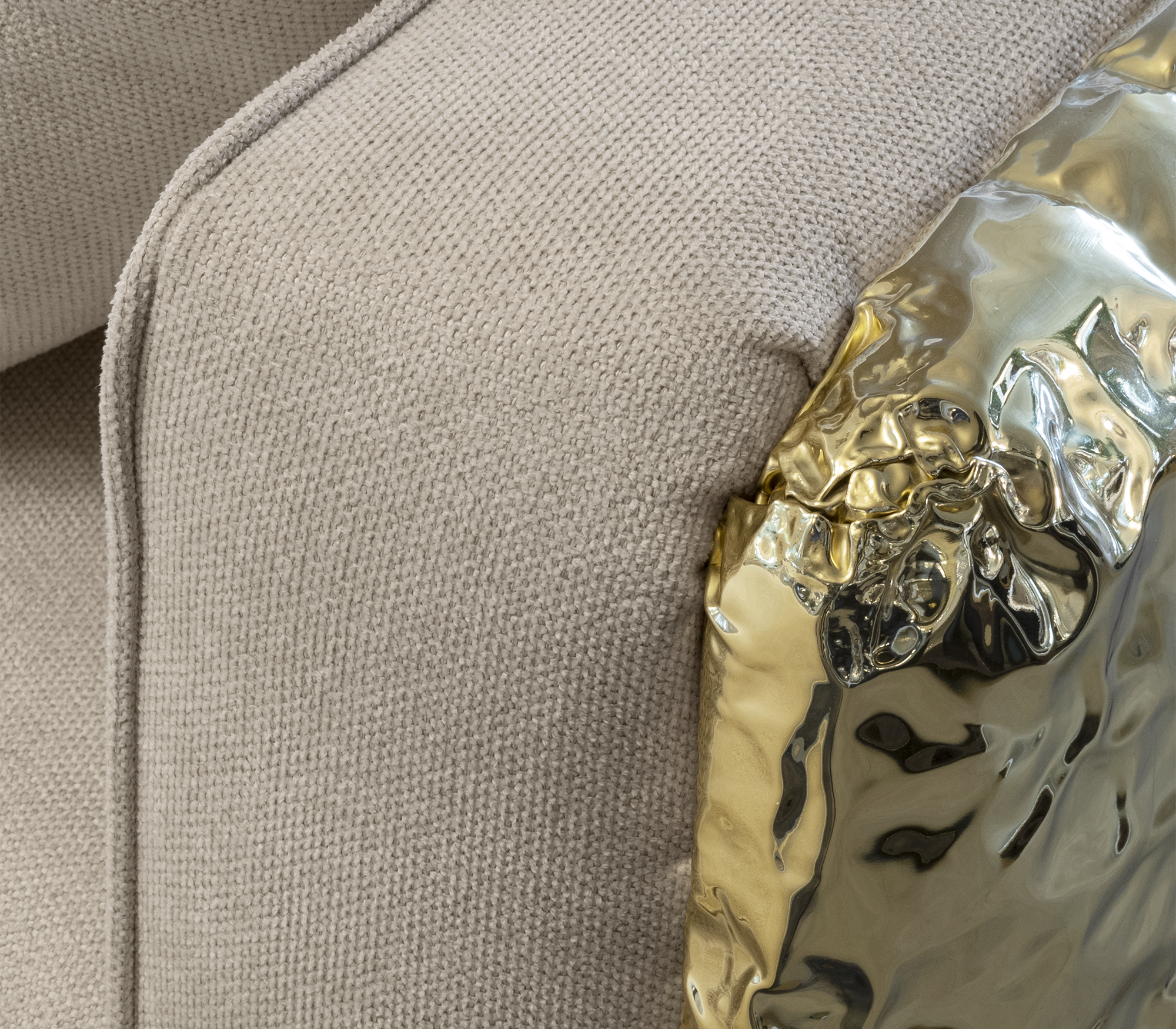 Kremowa modułowa sofa Imperia