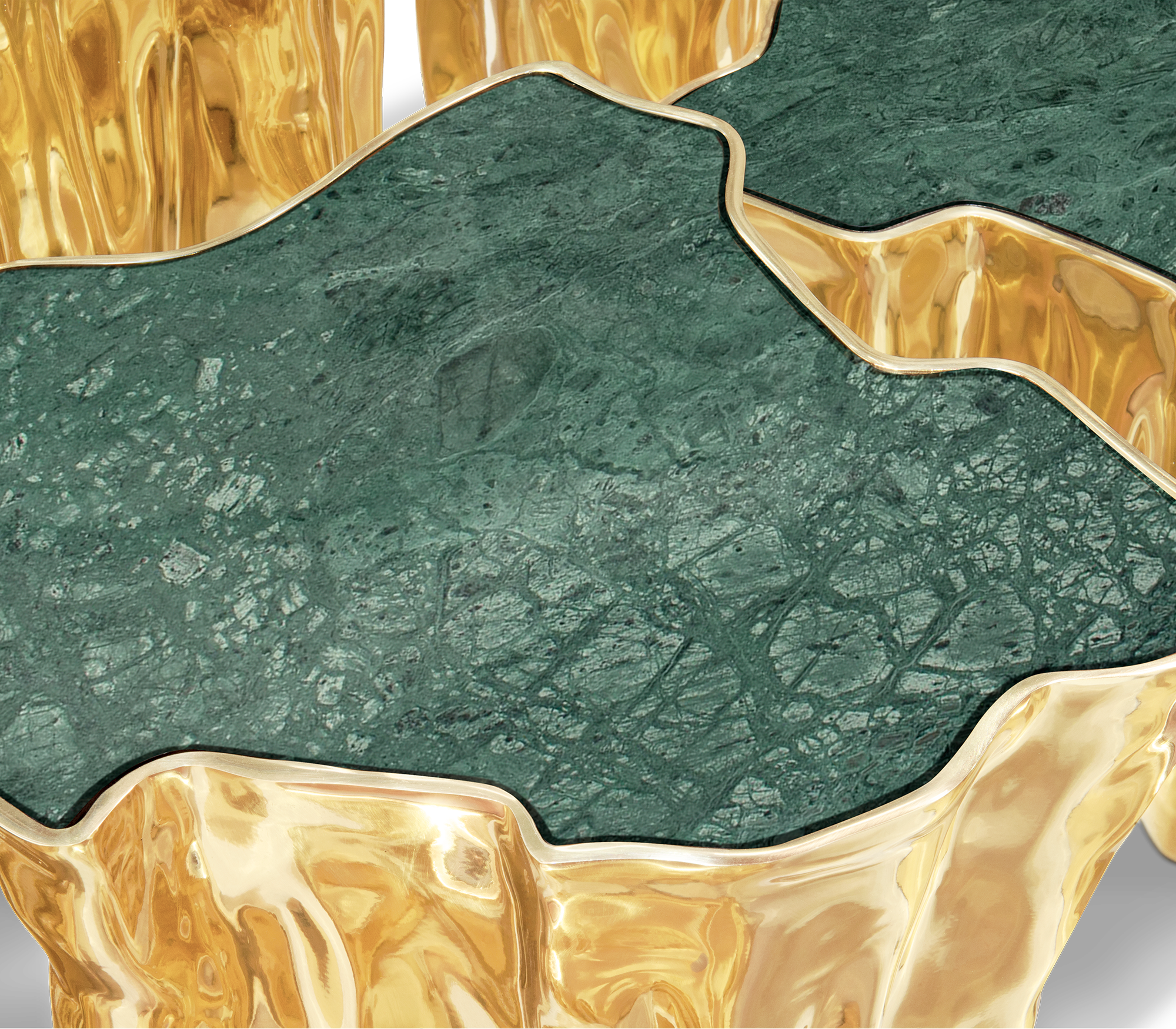 Szmaragdowy stolik kawowy Paradise Series