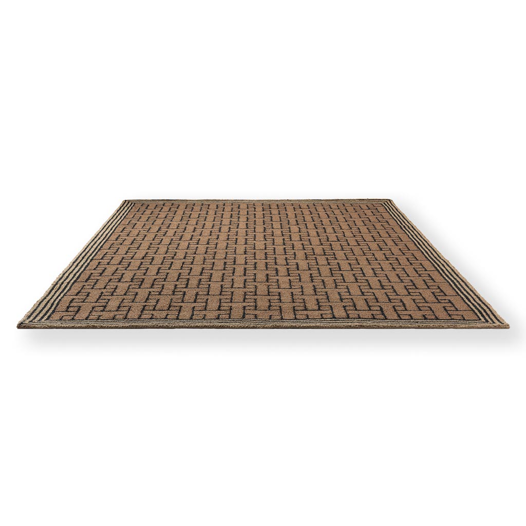 Dywan Uliczny TB T Monogram Light Brown 455811 | Rozmiar: 140 x 200 cm