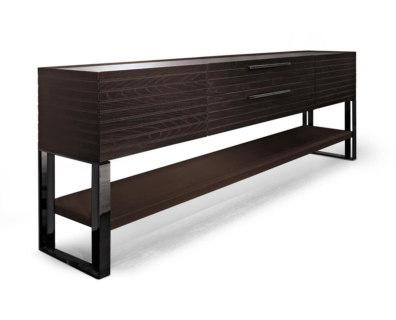Kredens serwisowy Perfect Time | Blat stołu: Wood