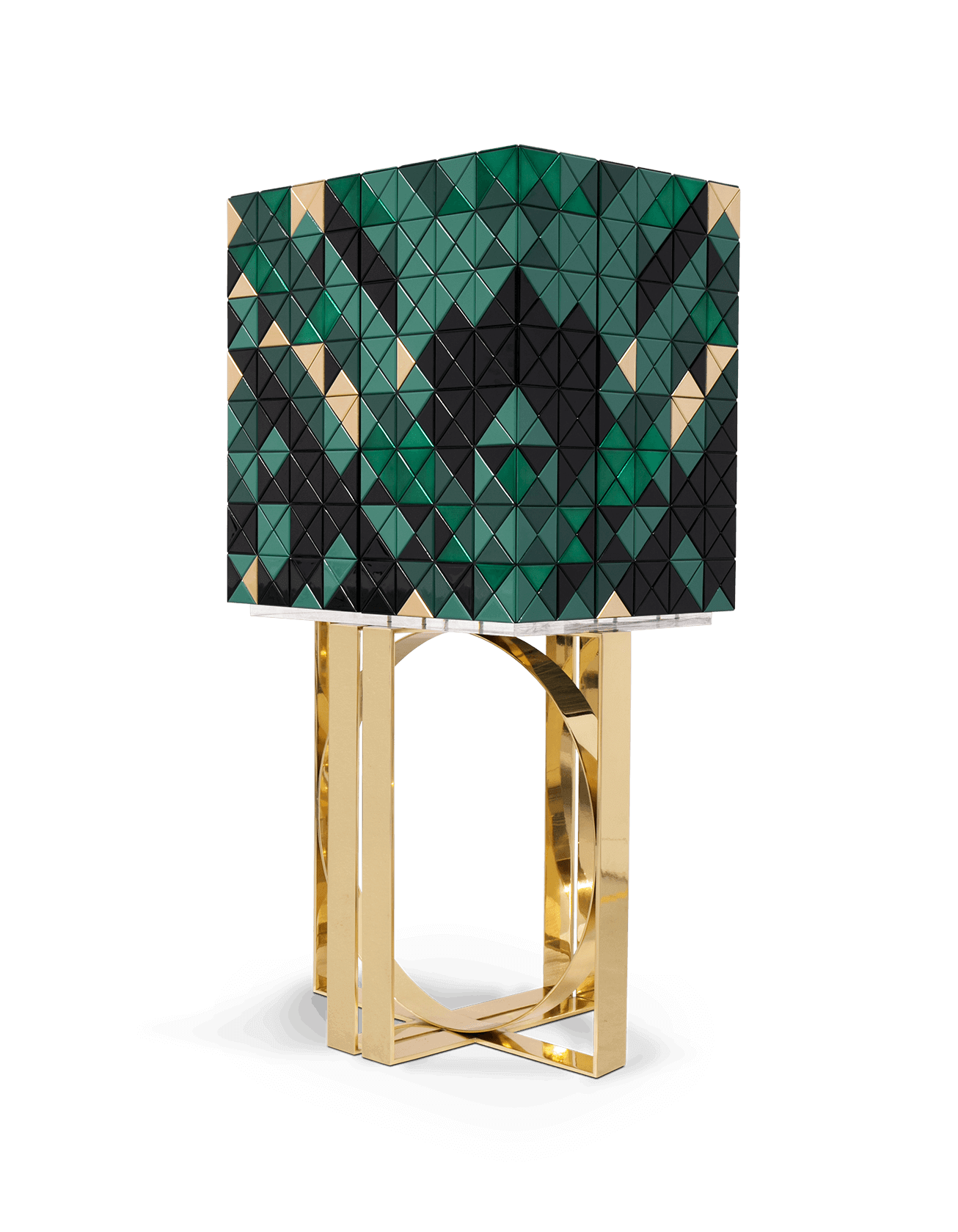 Zielona szafka Mosaic