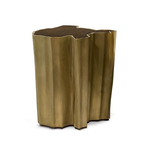 Stolik boczny z naturalną krawędzią mały