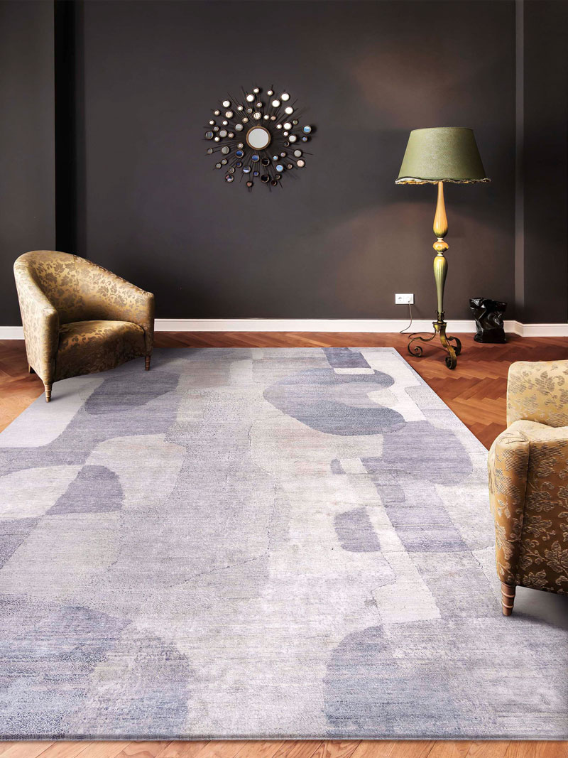 Dywan No. 04 Silver Blue