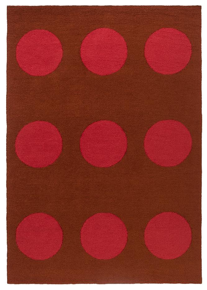Dywan Uliczny Habitat Festival Dots Red 495800 | Rozmiar: 200 x 280 cm