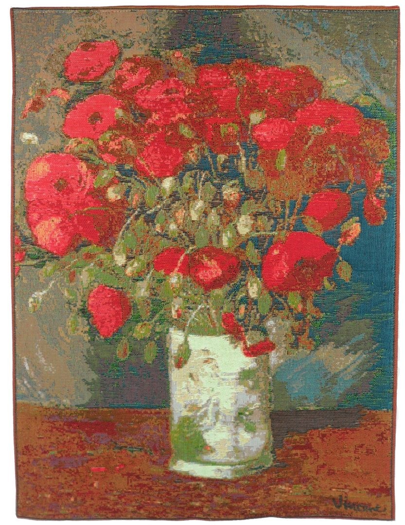 Gobelin Vase with Poppies by Van Gogh