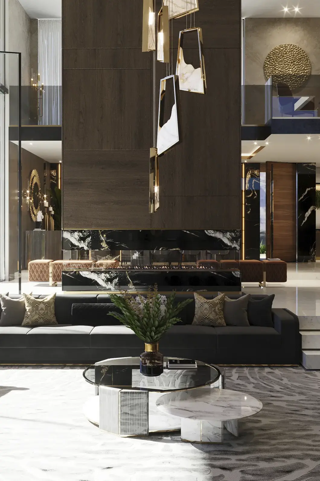 Zestaw stolików kawowych Summit - 7