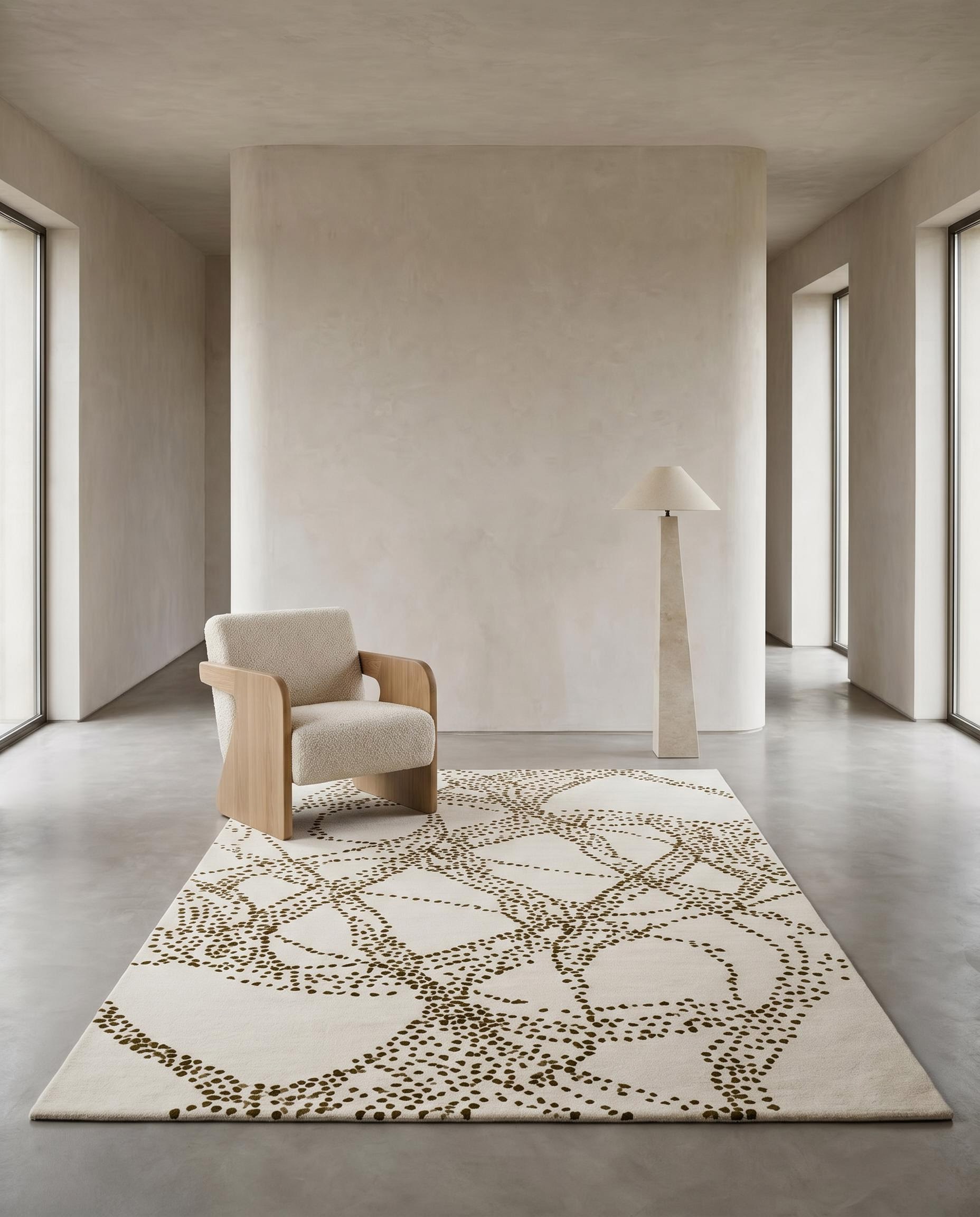 Dywan Rope Lattice Sand