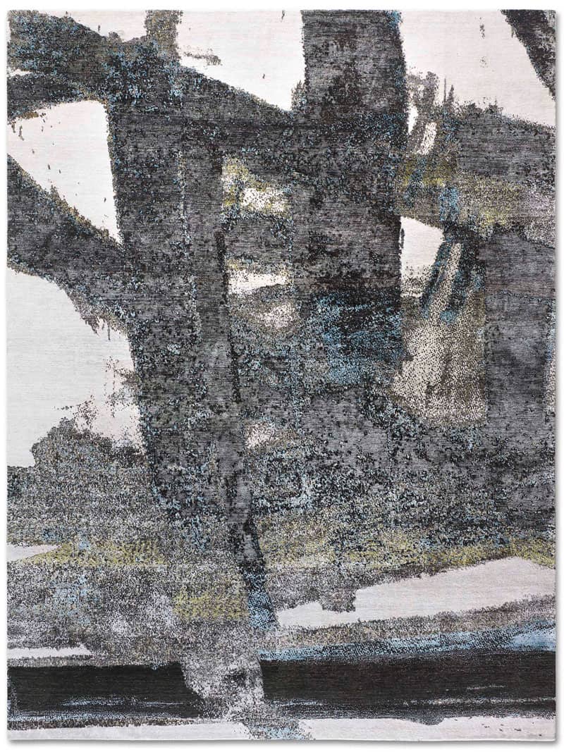 Dywan No. 05 Green Rust | Rozmiar: 122 x 183 cm