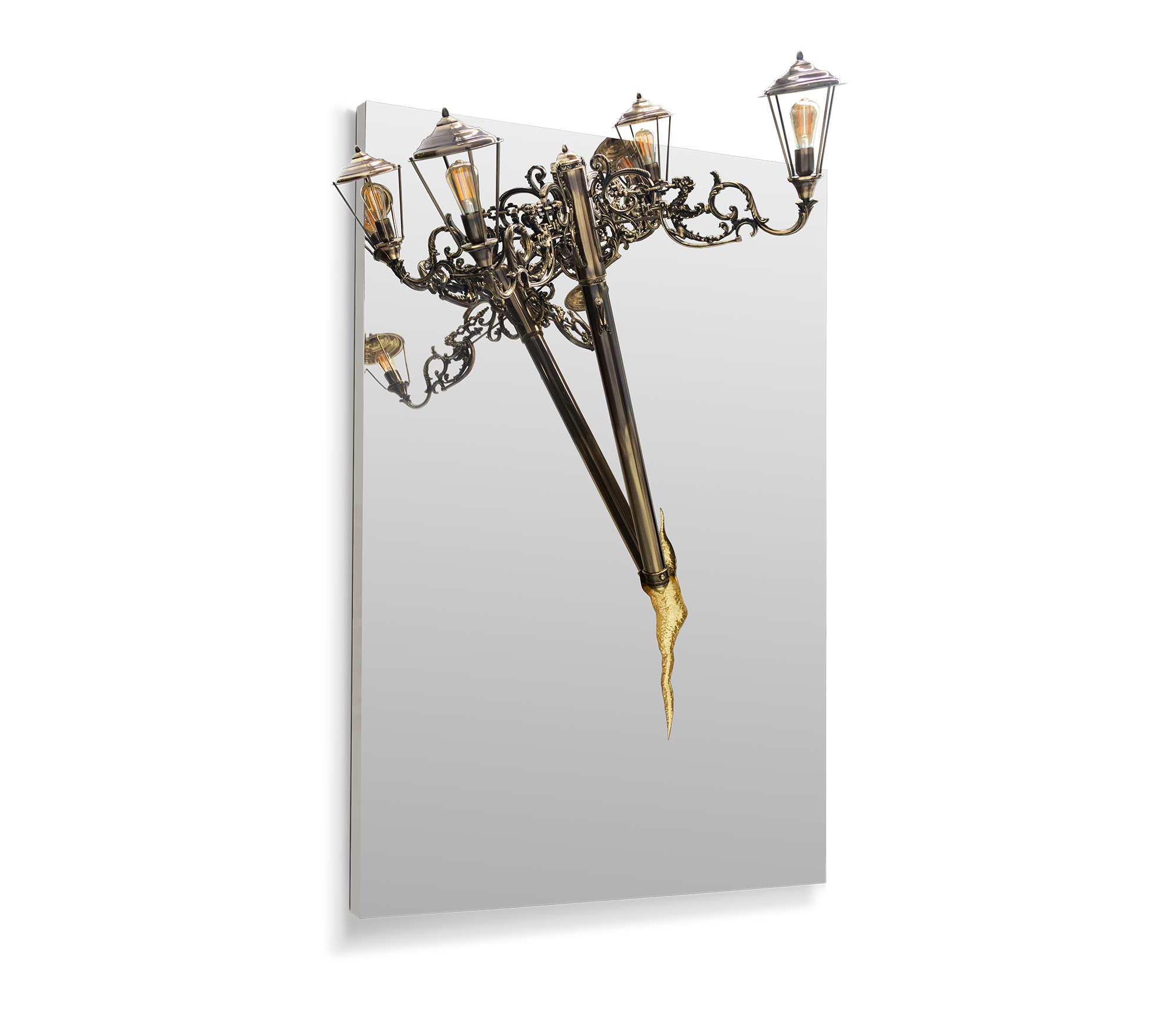 Lustro ścienne Illumina prostokątne