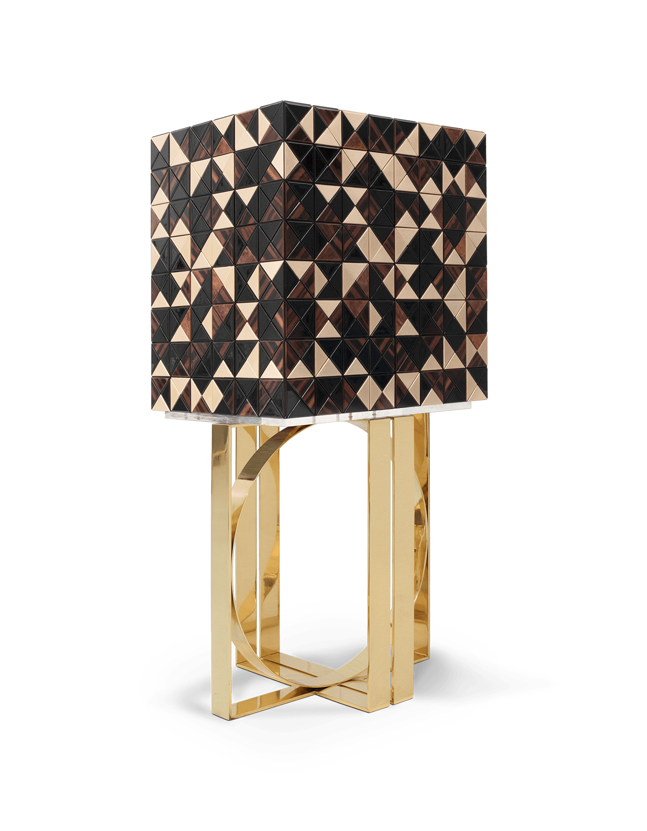 Szafka Mosaic z orzecha