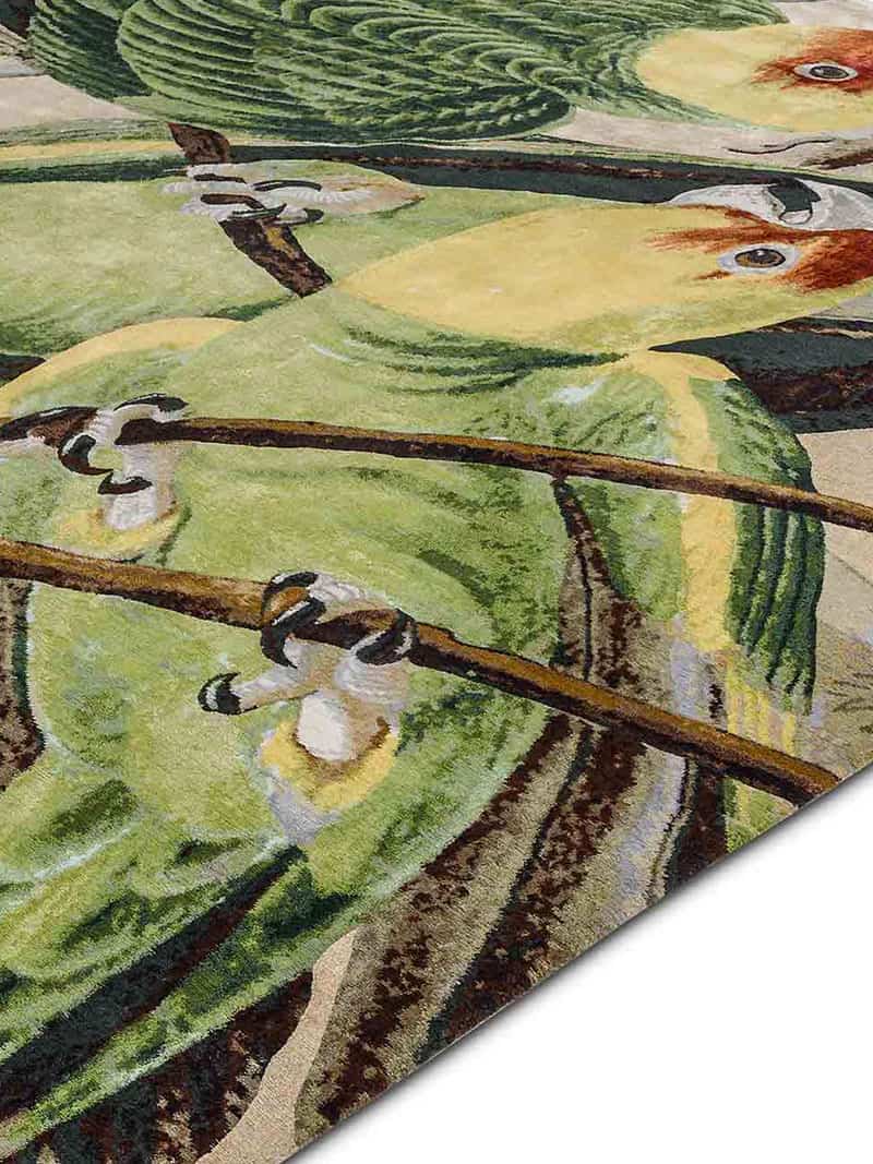 Dywan Four Parrots Original on Doma