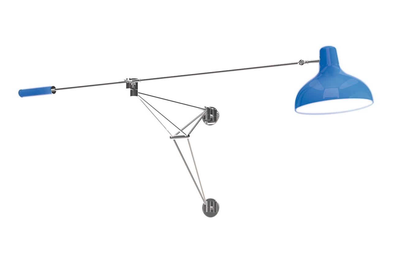 Lampka ścienna dziecięca Moonbeam Glow Blue