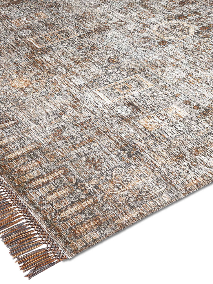 Dywan Agra No. 57 Original on Charcoal | Rozmiar: 170 x 240 cm