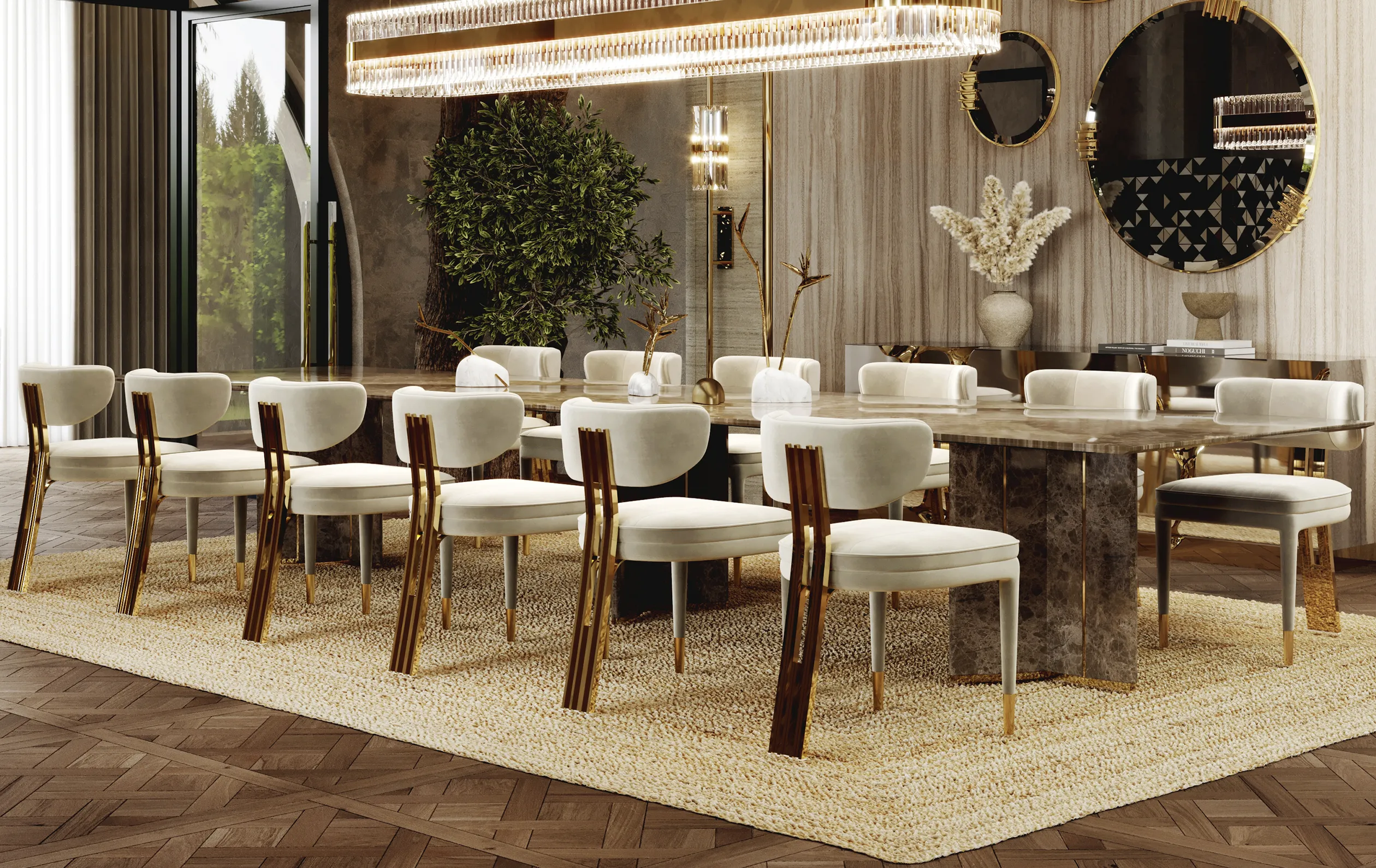 Krzesło jadalniane Lattice - 6