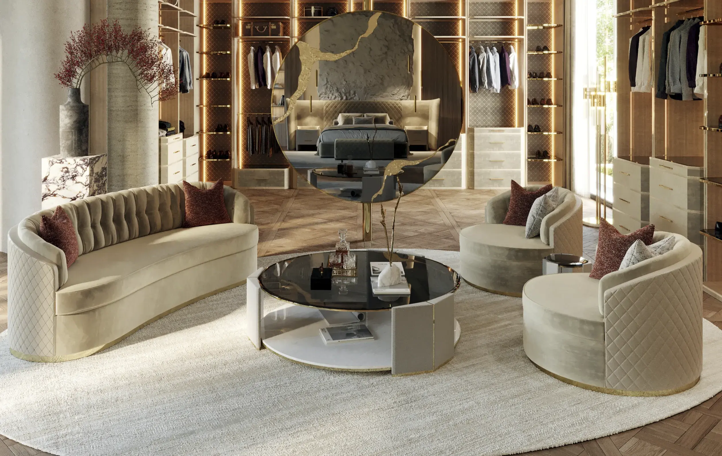 Zestaw stolików kawowych Summit - 9