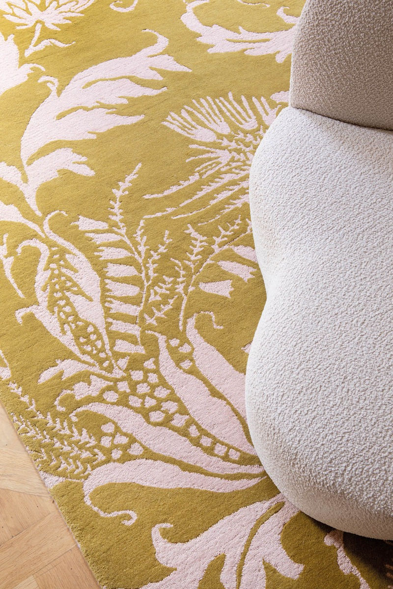 Dywan Baroque Yellow 162906 | Rozmiar: 200 x 280 cm