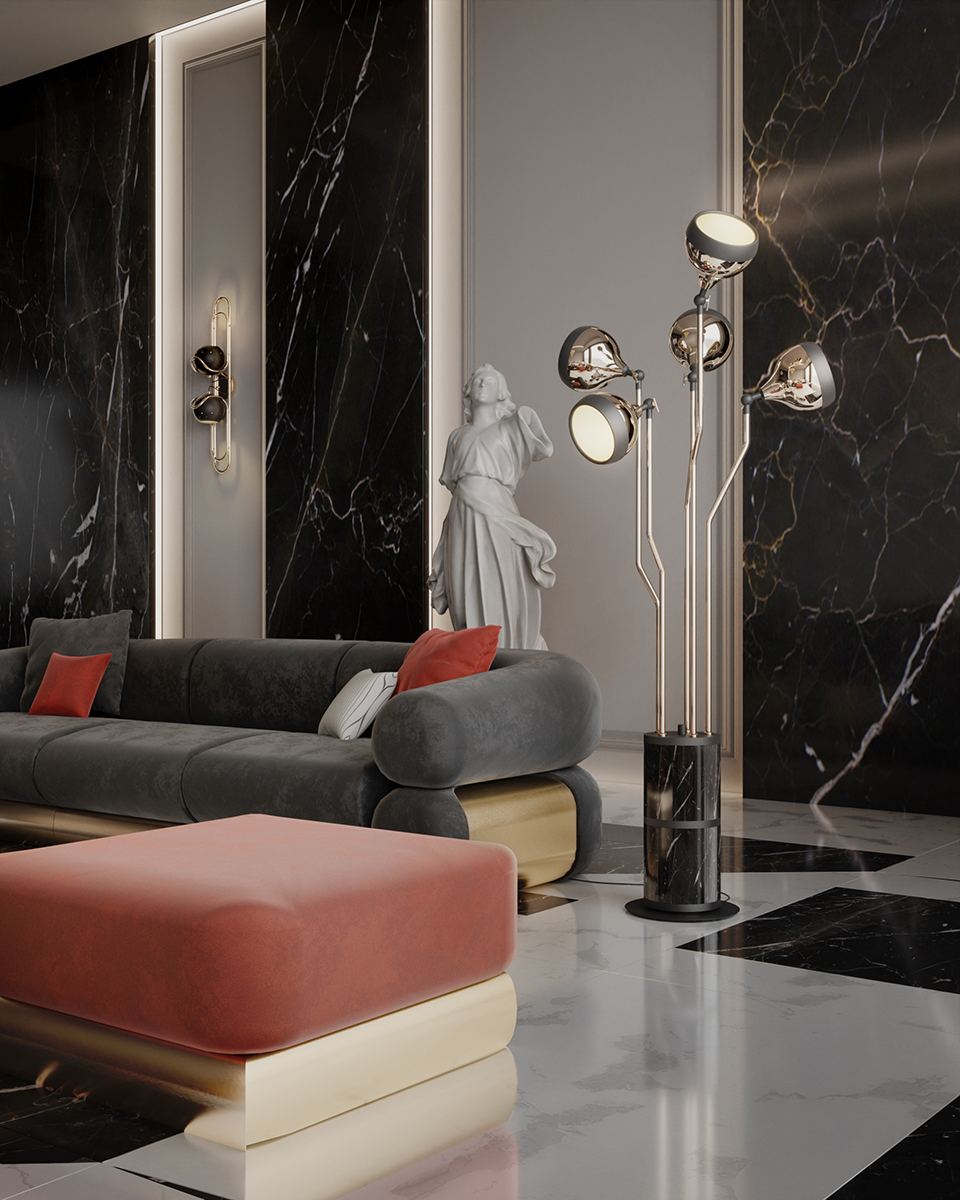Lampa podłogowa Grace - 3