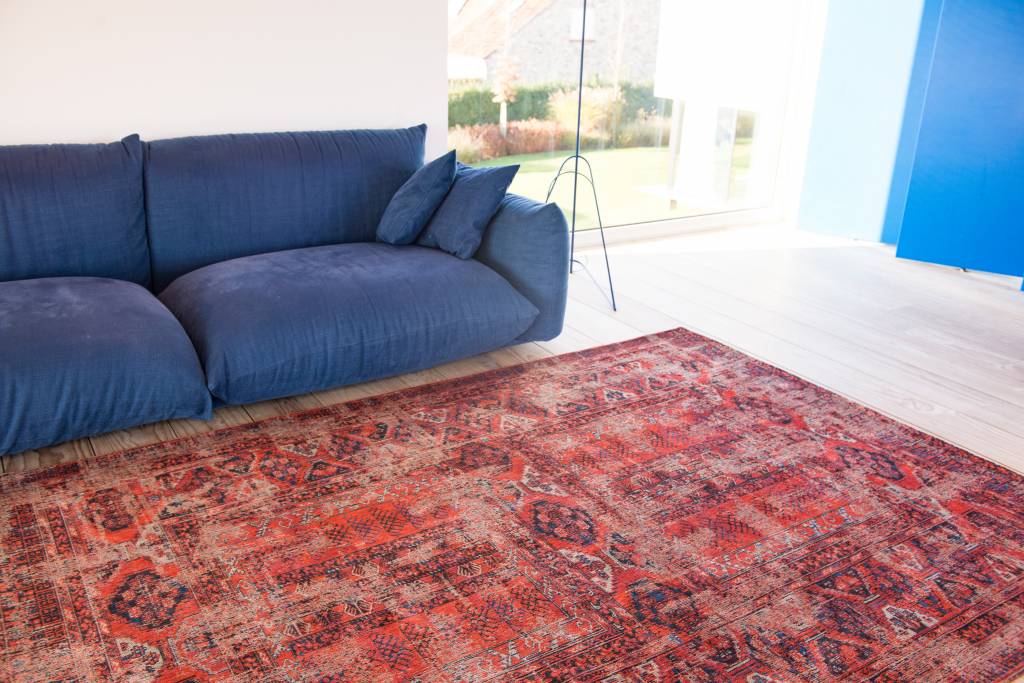 Dywan 8719 7-8-2 Red | Rozmiar: 170 x 240 cm