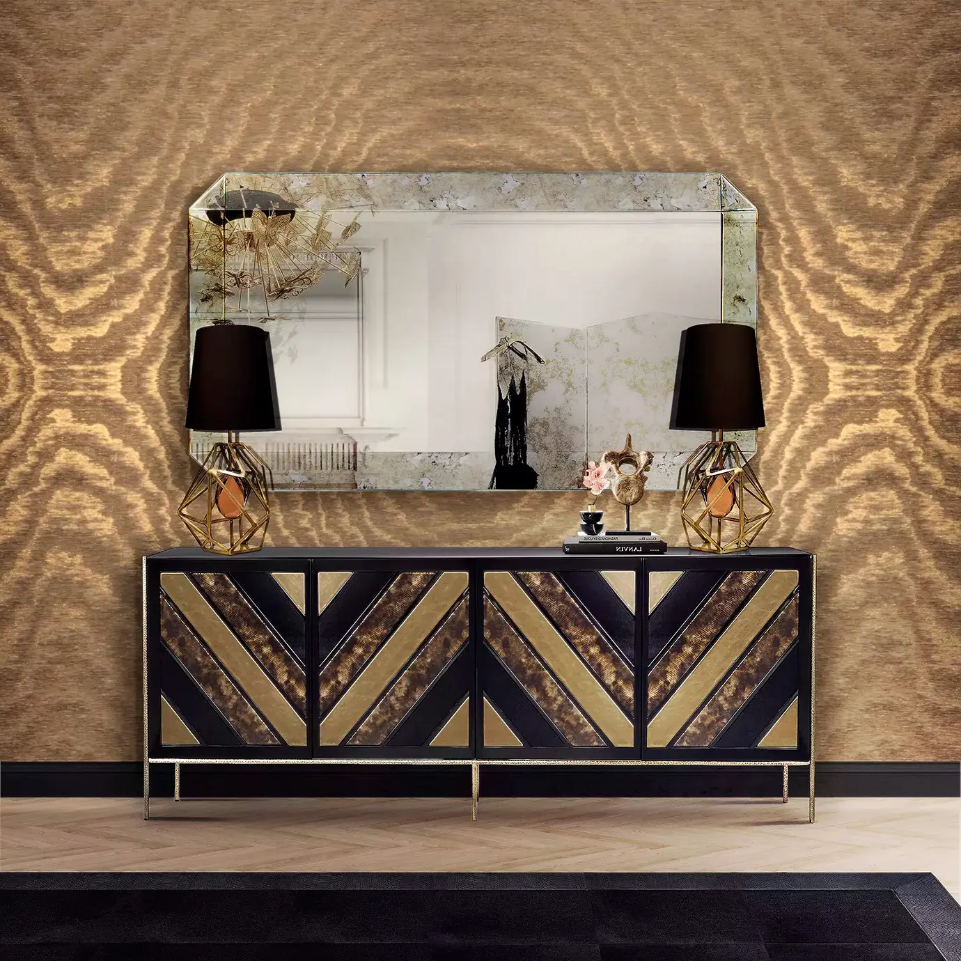 Lustro Tamaris prostokątne