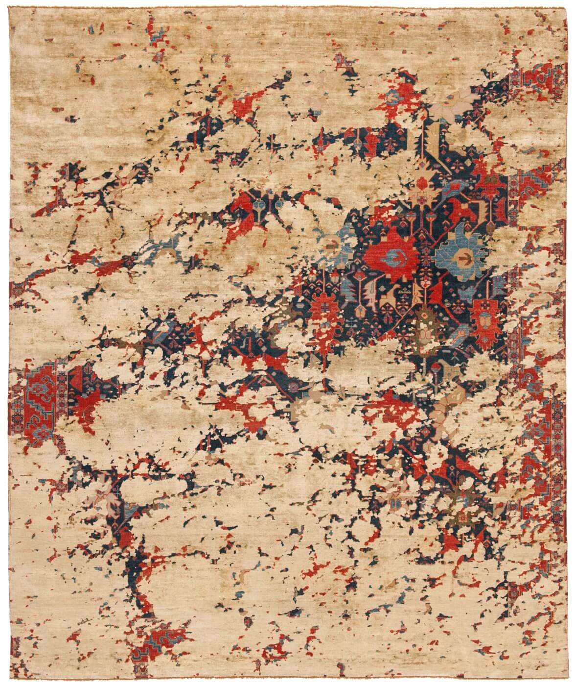 Dywan Bidjar Leyton Aerial Navyblue | Rozmiar: 250 x 300 cm