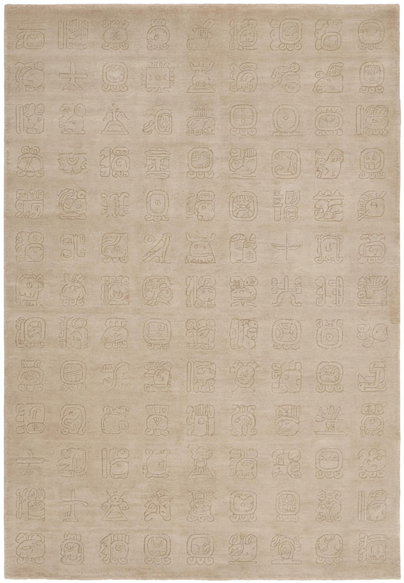 Dywan Symbol Grid Beige